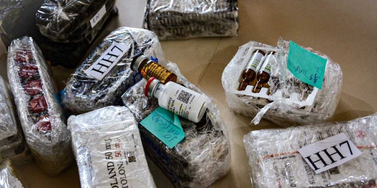 Os itens seriam entregues em São Paulo Foto: Eryka Andrade/PCPR