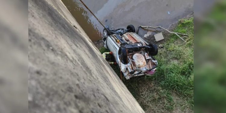 Idosa morre no Rio Tibagi (Foto: Reprodução/ aRede/ Colaboração)