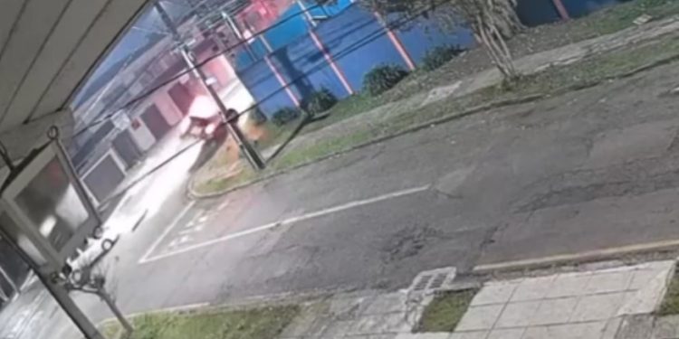 Foto: Reprodução Câmera de segurança