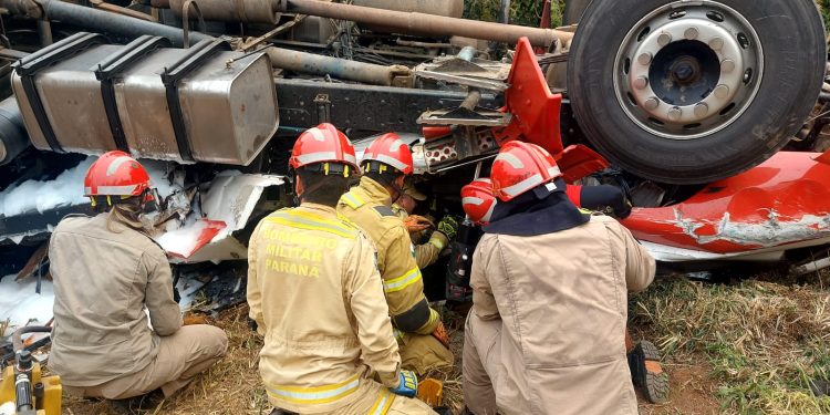 Foto: Corpo de Bombeiros Paraná.