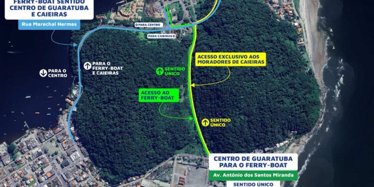 A nova Ponte de Guaratuba terá 1.244 metros de extensão (Foto: DER-PR)