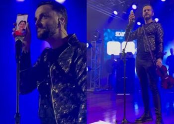 Músico interrompe show para atender ligação da mãe e emociona plateia; vídeo