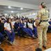 Norte Pioneiro: Patrulha Maria da Penha realiza palestra sobre combate à violência doméstica em Siqueira Campos
