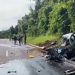 Paraná: Grave acidente com 2 carros e caminhão deixa um pessoa morta e interdita BR-277