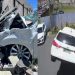 Carro “voa” e colide contra muro em grave acidente no Paraná