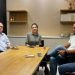 Presidente do Sindicato Rural se reúne com Gil Martins, Lisandro Baggio e Luísa Canziani