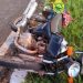 Moto e carro colidem em trevo de Santo Antônio da Platina