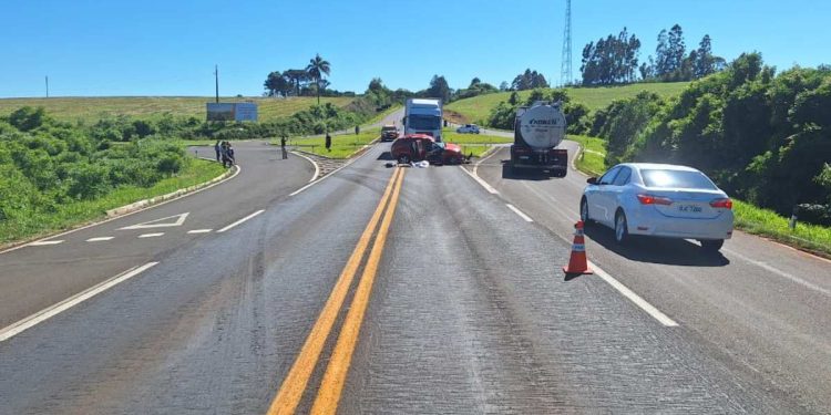 As causas do acidente ainda não foram esclarecidas (Foto: divulgação/PRF)