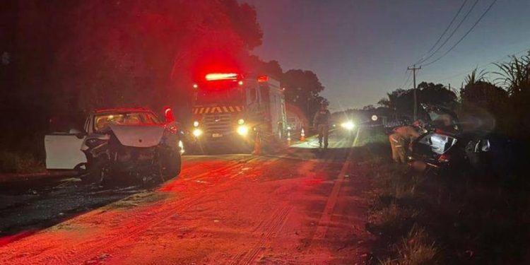 Acidente com Porsche causa mortes na PR-473 (Foto: Islan Roque/ Portal Educadora Dois Vizinhos)
