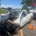 Luto em Jaboti: Motorista da saúde e paciente morrem em acidente na BR-153