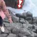 Jovem morre após ser arrastada por onda ao tirar foto em pedra “Assista o vídeo”