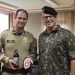 Oficiais do Exército visitam 2° BPM em Jacarezinho-PR