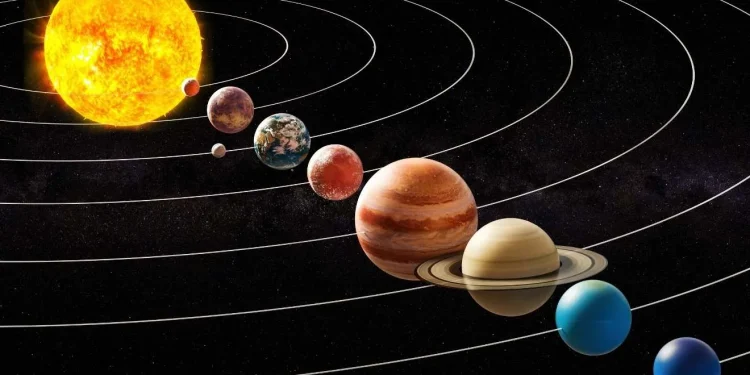 O próximo alinhamento planetário desse tipo só acontece daqui 136 anos (Foto: Ilustração/Canva)