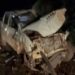 Norte Pioneiro: Camionete Hilux capota na PR-855 em Bandeirantes-PR