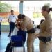 Policiais Militares ensinam penteado coque a alunas do Colégio Cívico-Militar em Wenceslau Braz/PR
