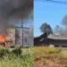 Homem morre carbonizado após carro explodir em batida contra caminhão no PR “Assista o vídeo”