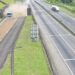 Paraná: Carreta carregada com farelo de soja acessa área de escape da BR-277 “Vida Salva”