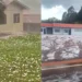 Chuva de granizo transforma paisagem no Paraná; veja vídeos