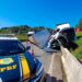 Paraná: Colisão entre carretas deixa um morto e bloqueia BR-116 “Assista o vídeo”