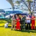 Helicóptero é usado para instalar antena em montanha e reforçar comunicação dos bombeiros no Norte Pioneiro