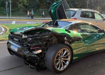 Paraná: Seguro de McLaren que se envolveu em acidente com Corsa passa dos R$ 100 mil