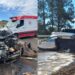 Jovens são ejetados e morrem em acidente na PR-170; carro partiu ao meio