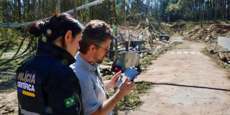 As investigações sobre a explosão seguem em andamento (Foto: SESP-PR)