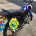 Polícia Militar recupera motocicleta com alerta de furto na área rural de Wenceslau Braz