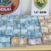 Vizinhos ouvem gritos de socorro e polícia descobre R$ 1,2 milhão espalhado em casa vazia, no Paraná