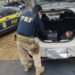 PRF apreende quase 100 kg de maconha na divisa entre Paraná e São Paulo