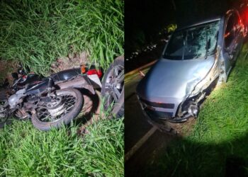 Jovem morre ao bater de frente com carro durante fuga da PM na BR-376 no PR