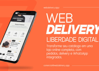 WebDelivery ajuda pequenos negócios a vender online de forma simples e organizada