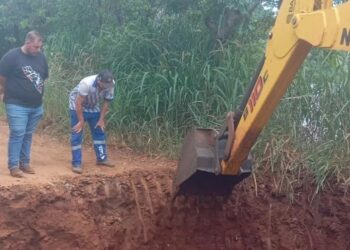 Jacarezinho: Recuperação da estrada Ponte do Pica Pau no Laranjal