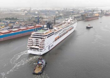 Litoral do Paraná volta a integrar rota de cruzeiros da MSC na temporada 2026/2027