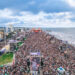 Gusttavo Lima faz show de 3 horas para multidão de 265 mil pessoas na praia de Matinhos