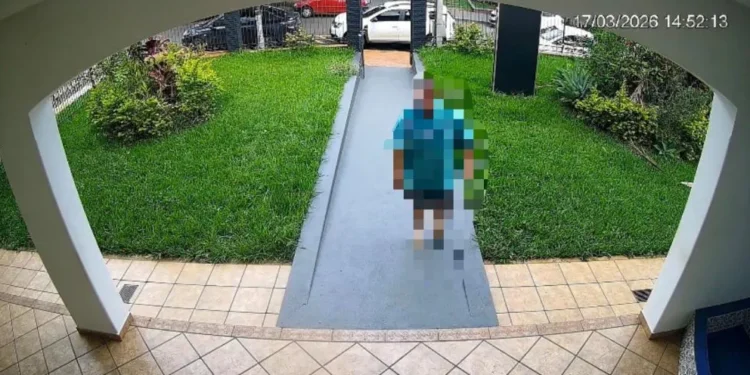 Foto: Câmera de segurança