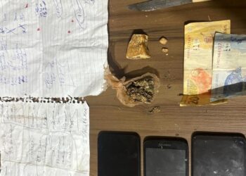 Policia Militar prende dupla por tráfico de drogas após abordagem na cidade de Ibaiti