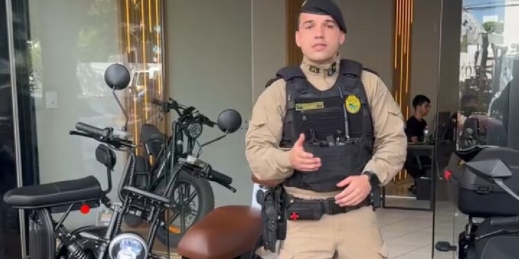Polícia Militar esclarece regras para bikes e scooters elétricas “Assista o vídeo”