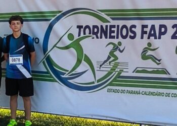Pedro, do Colégio ELO, garante vaga na final dos Jogos Escolares do Paraná