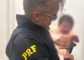 PRF salva bebê engasgada em posto rodoviário no Paraná