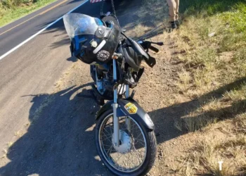 Motociclista fica ferido após sinistro na PR-092 em Siqueira Campos