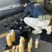 PRF apreende 18 kg de cocaína escondida em tanque de combustível na BR-153