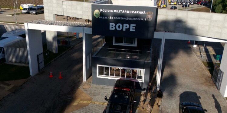 Com nova sede do BOPE e equipamentos, PMPR amplia operações de alta complexidade
Foto: Ricardo Ribeiro/AEN