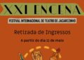 Jacarezinho: Retirada de ingresso para espetáculos do XXI EnCena começa na segunda-feira, 11 de maio