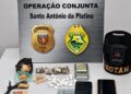 Operação policial em Santo Antônio da Platina resulta em prisões e apreensão de drogas