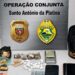 Operação policial em Santo Antônio da Platina resulta em prisões e apreensão de drogas