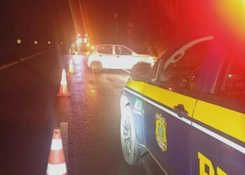 Motorista é preso por embriaguez ao volante após acidente na BR-153 em Santo Antônio da Platina