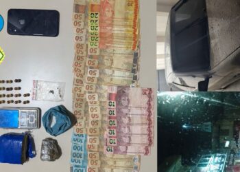Polícia Militar prende homem por tráfico e apreende drogas, munições e veículos em Siqueira Campos
