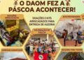 DAOM e NEDDIJ promovem campanha solidária de Páscoa e arrecadam 739 chocolates em Jacarezinho
