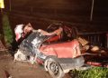 Tragédia na BR-153: colisão entre carro e caminhão deixa motorista morto